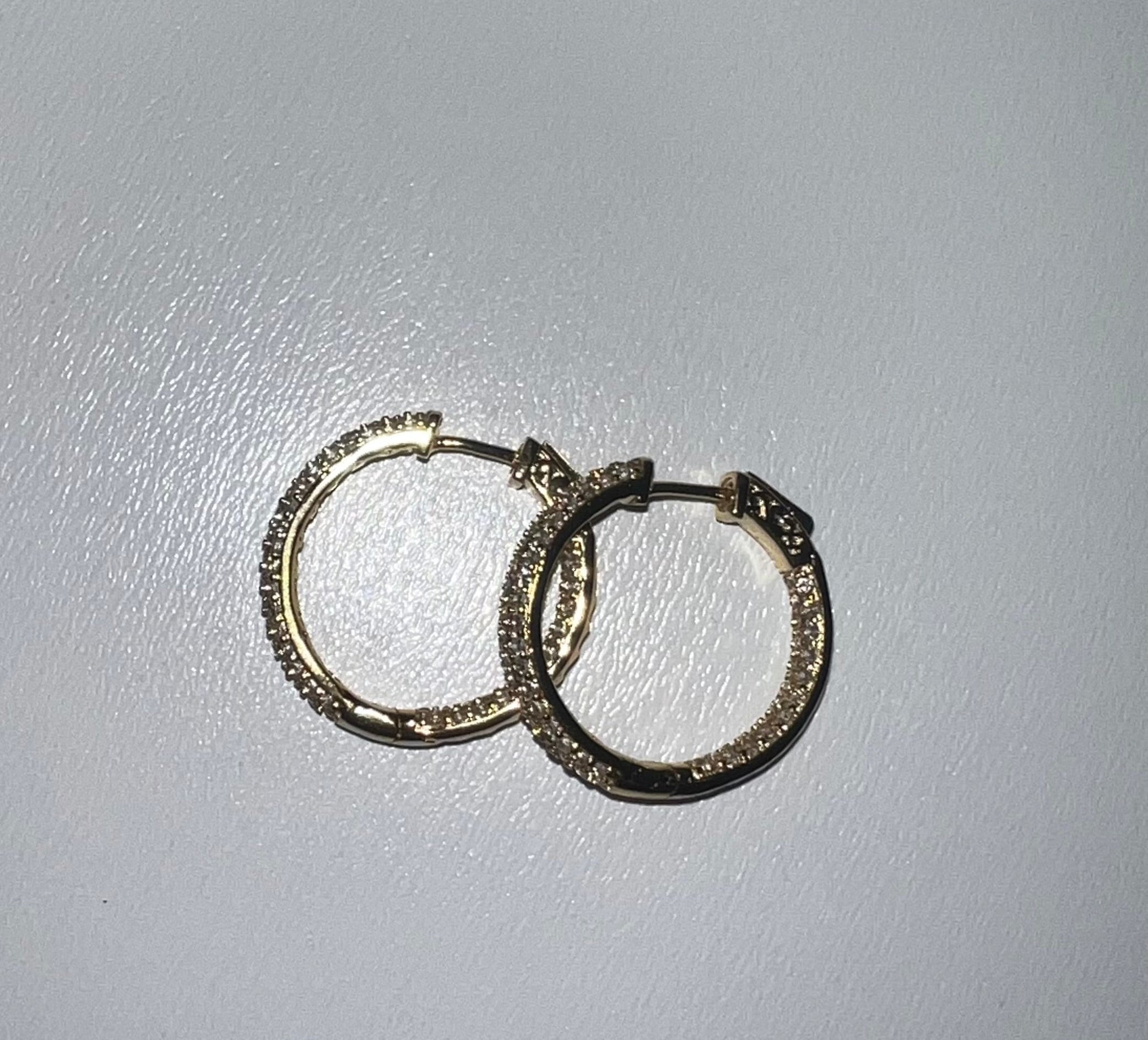 Cupid Hoop Earrings