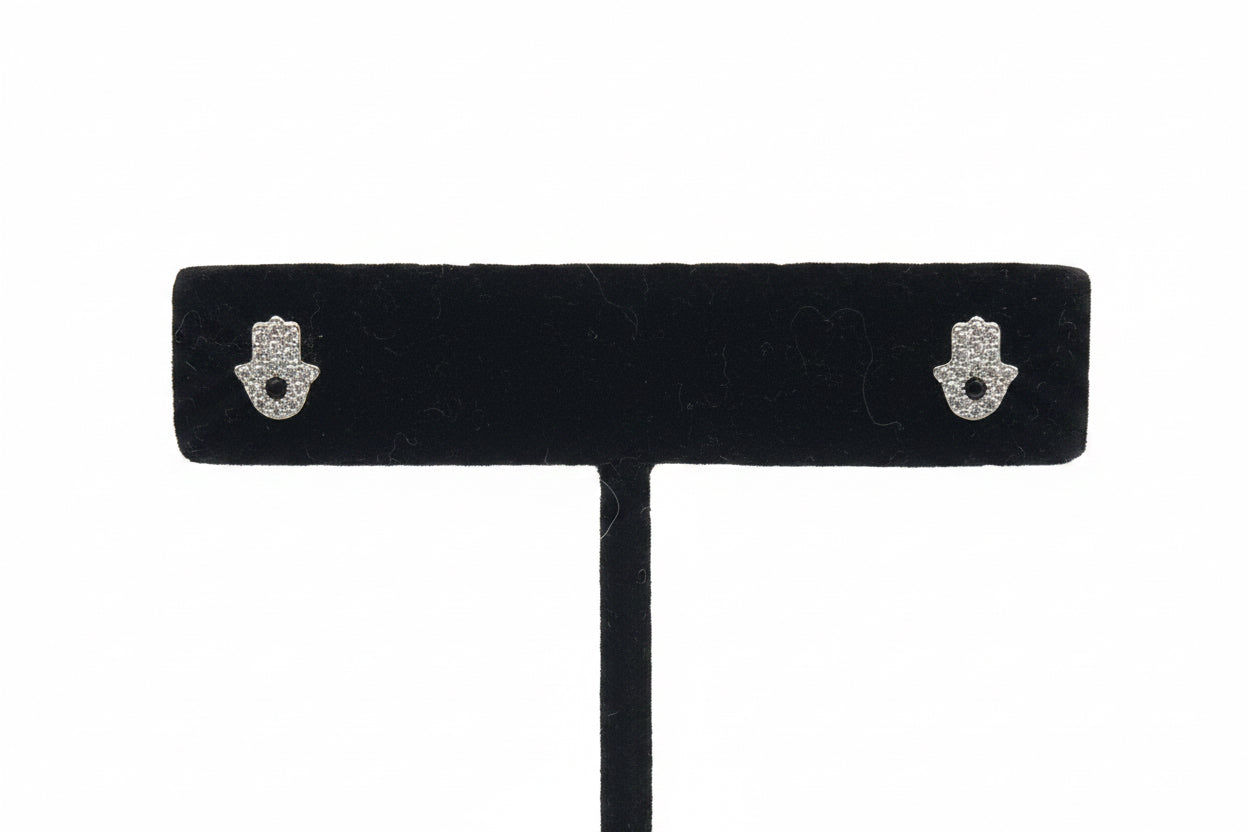Hamsa Hand Stud