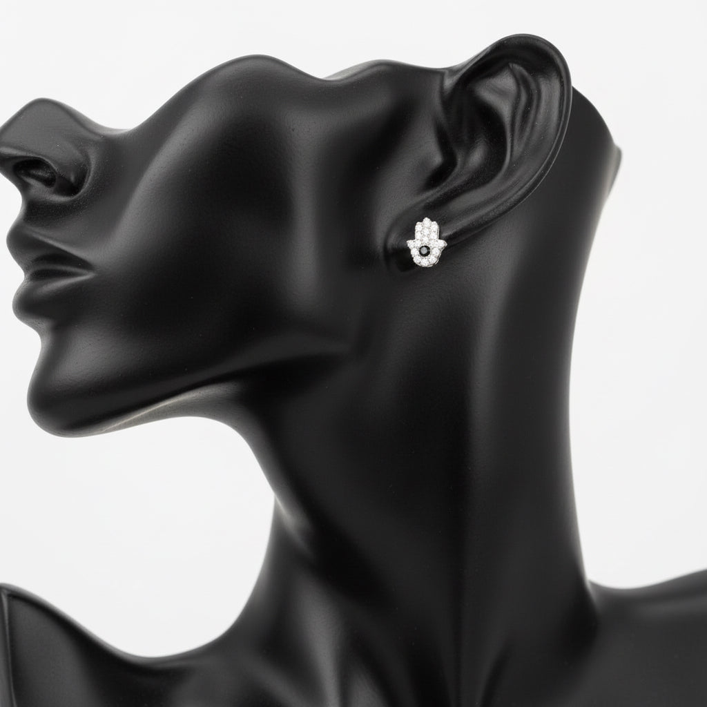 Hamsa Hand Stud
