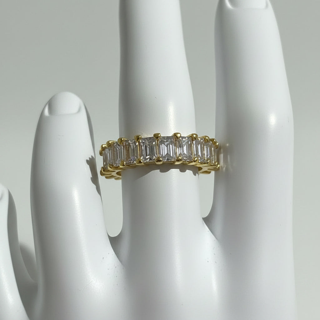 Golden Infinity Ring