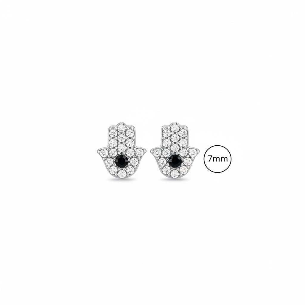 Hamsa Hand Stud