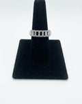 Silver Pillar Ring