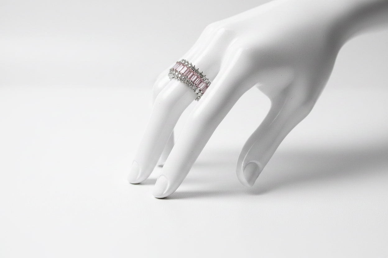Blush Eternity Ring