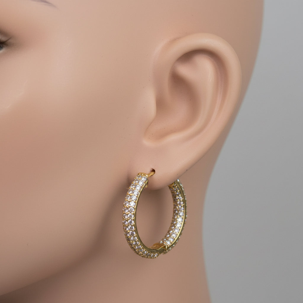Cupid Hoop Earrings