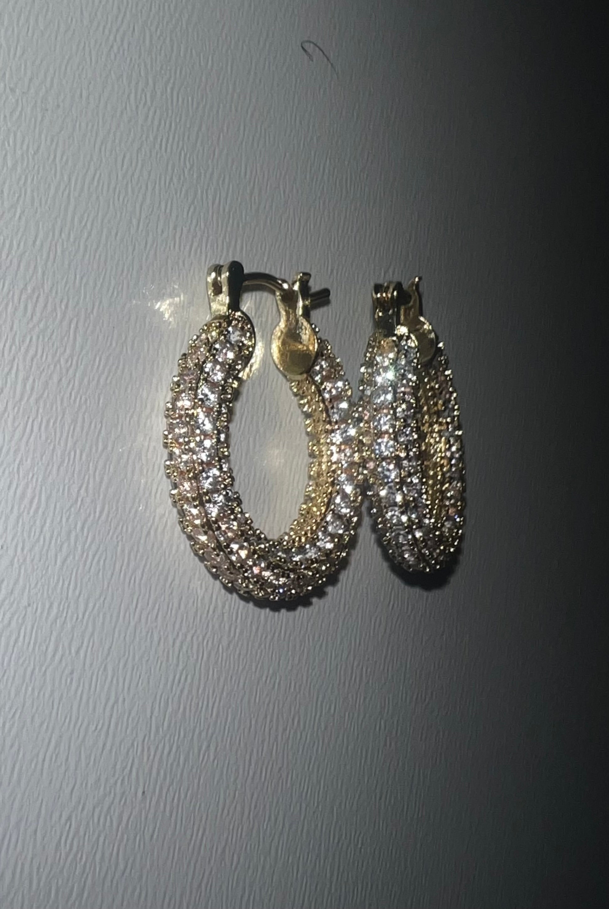 Golden hour hoop Earrings