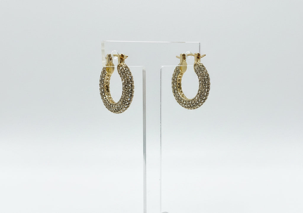 Golden hour hoop Earrings